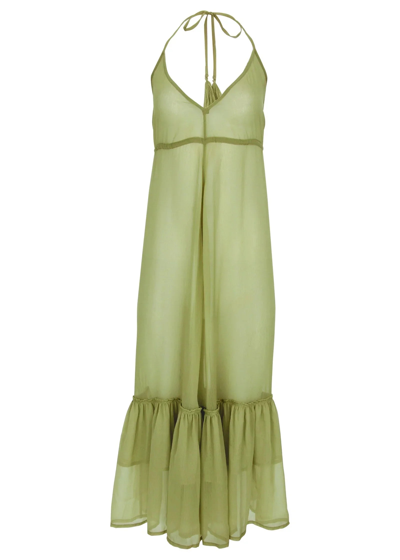 Cover Up Dress Mosstone