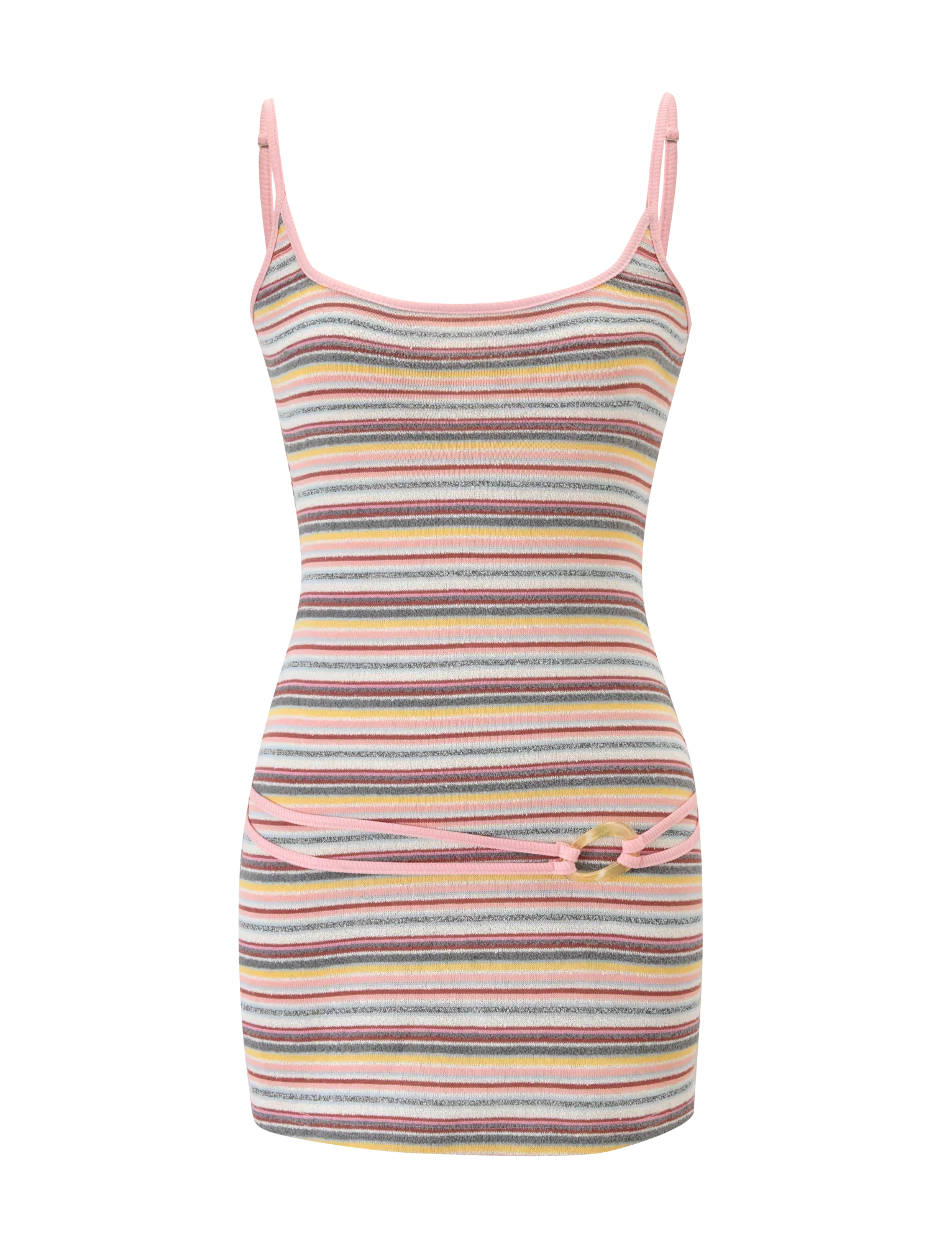CELESTE MINI DRESS MULTISTRIPE