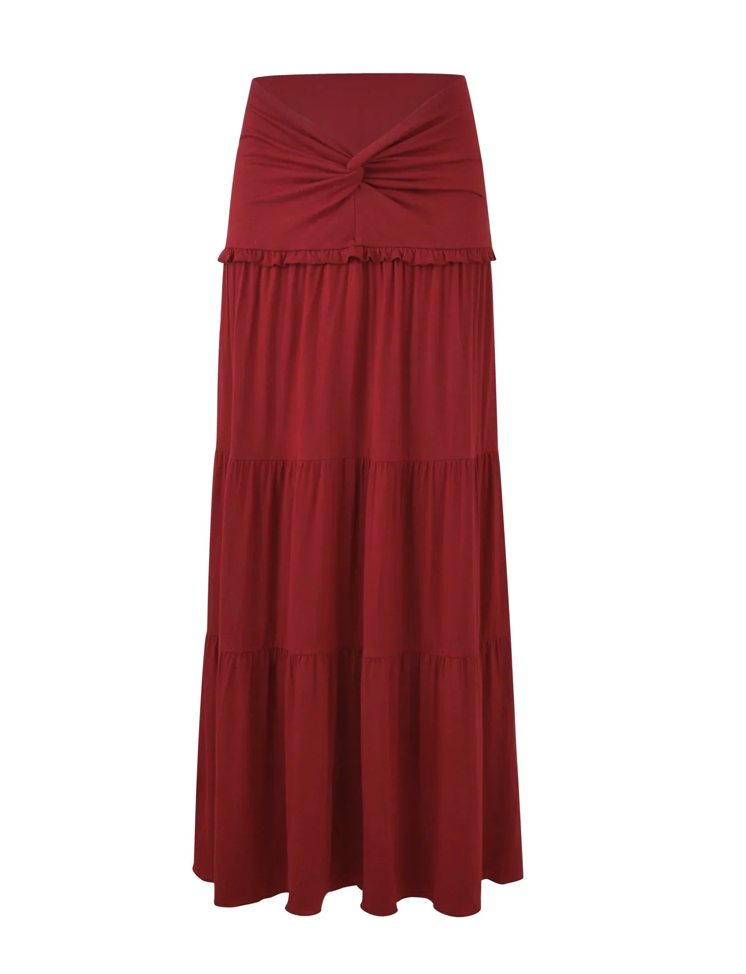 KATYA MAXI SKIRT RED