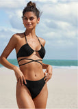Honolulu Midi Bikini Bottom Black Beauty