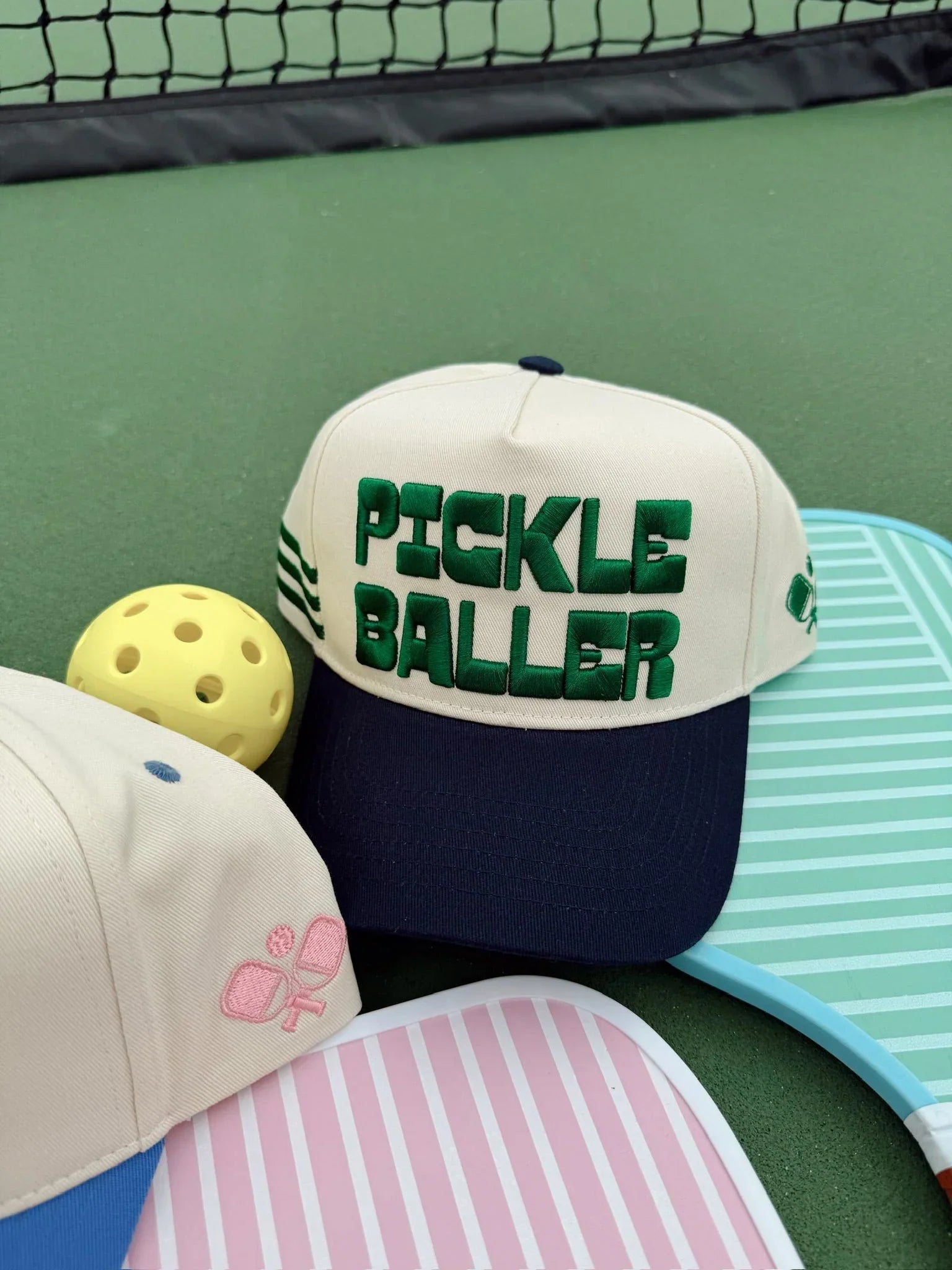 KenzKustomz Vintage Trucker Hat Pickleballer