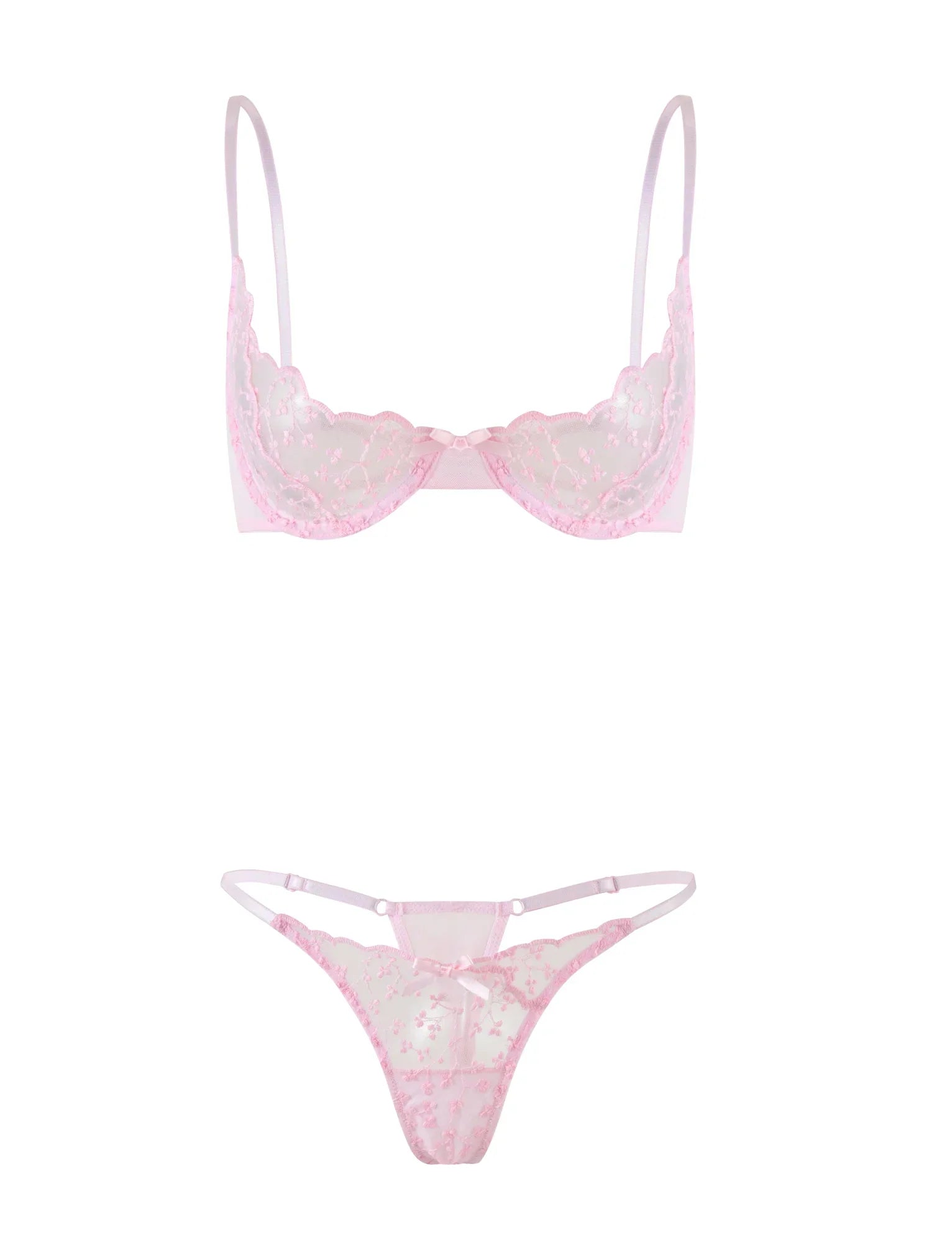 TALIYAH SET PINK BABY PINK