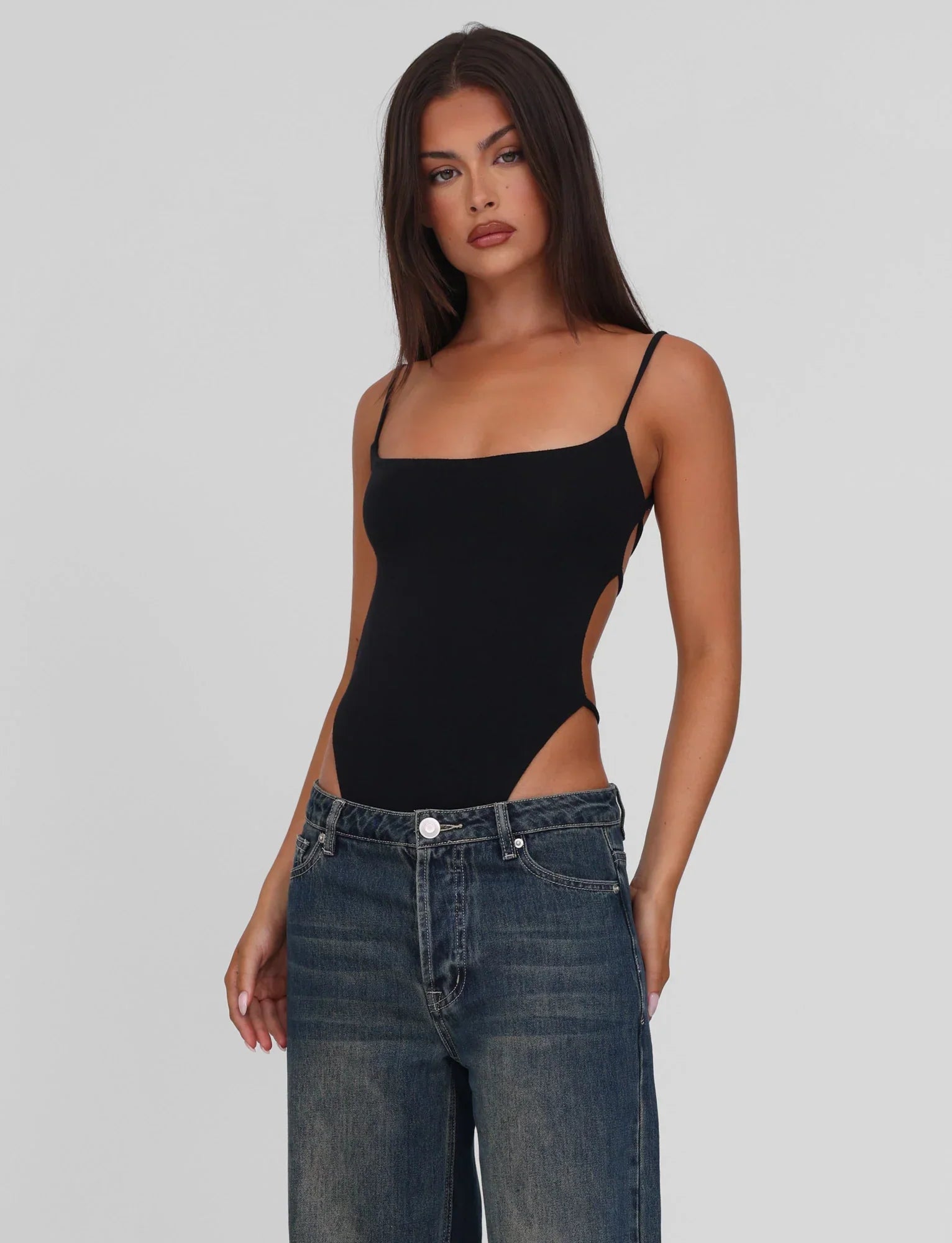 MINERVA BODYSUIT BLACK