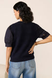 Violet Puff Sleeve TwoFer