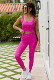 Active State 7 8 High Rise Fuchsia Petal Pop Leggings