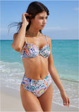Bermuda Underwire Top Fiesta Floral