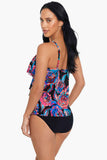 Chloe Tankini Top in Sonic Blooms