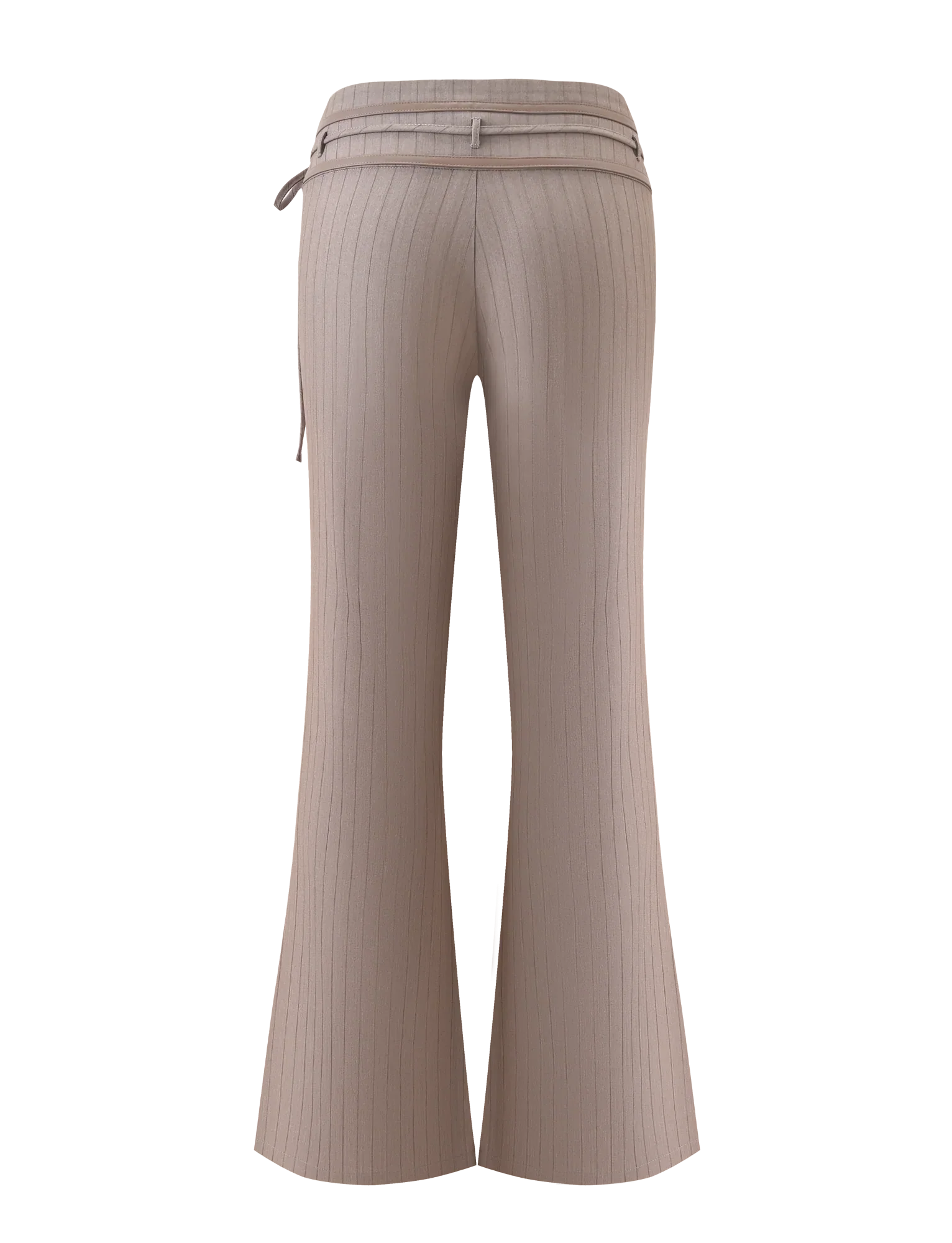 FEDRA PANT TAN PINSTRIPE