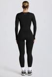 Super Sculpt Seamless Full Length Jumpsuit in Black