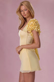 Cropped Bolero in Butter