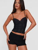 GINNY SHORT BLACK