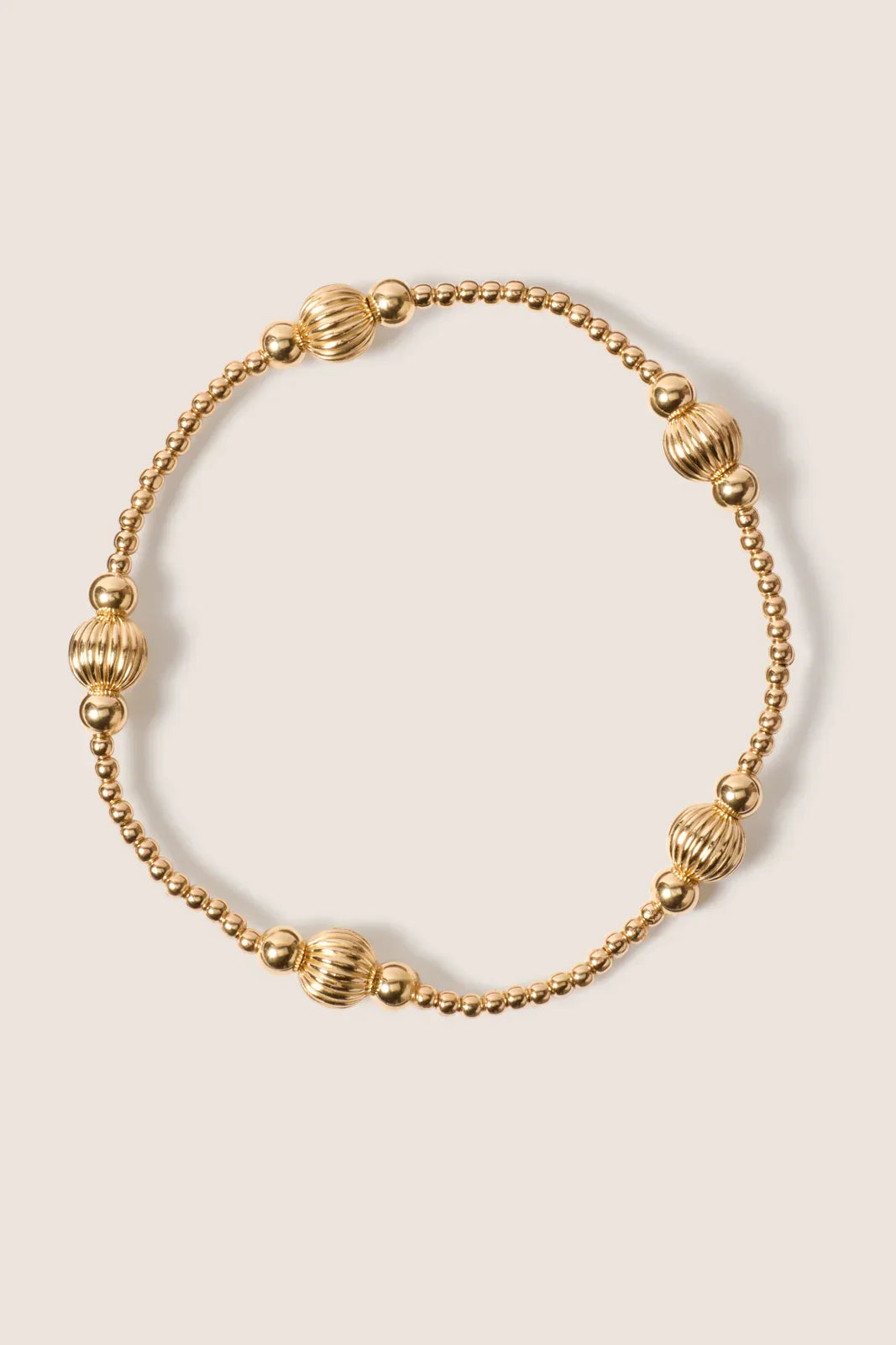 Purpose Dignity 6mm Bead Bracelet Gold
