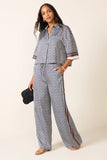 Printed Tala w Track Stripe