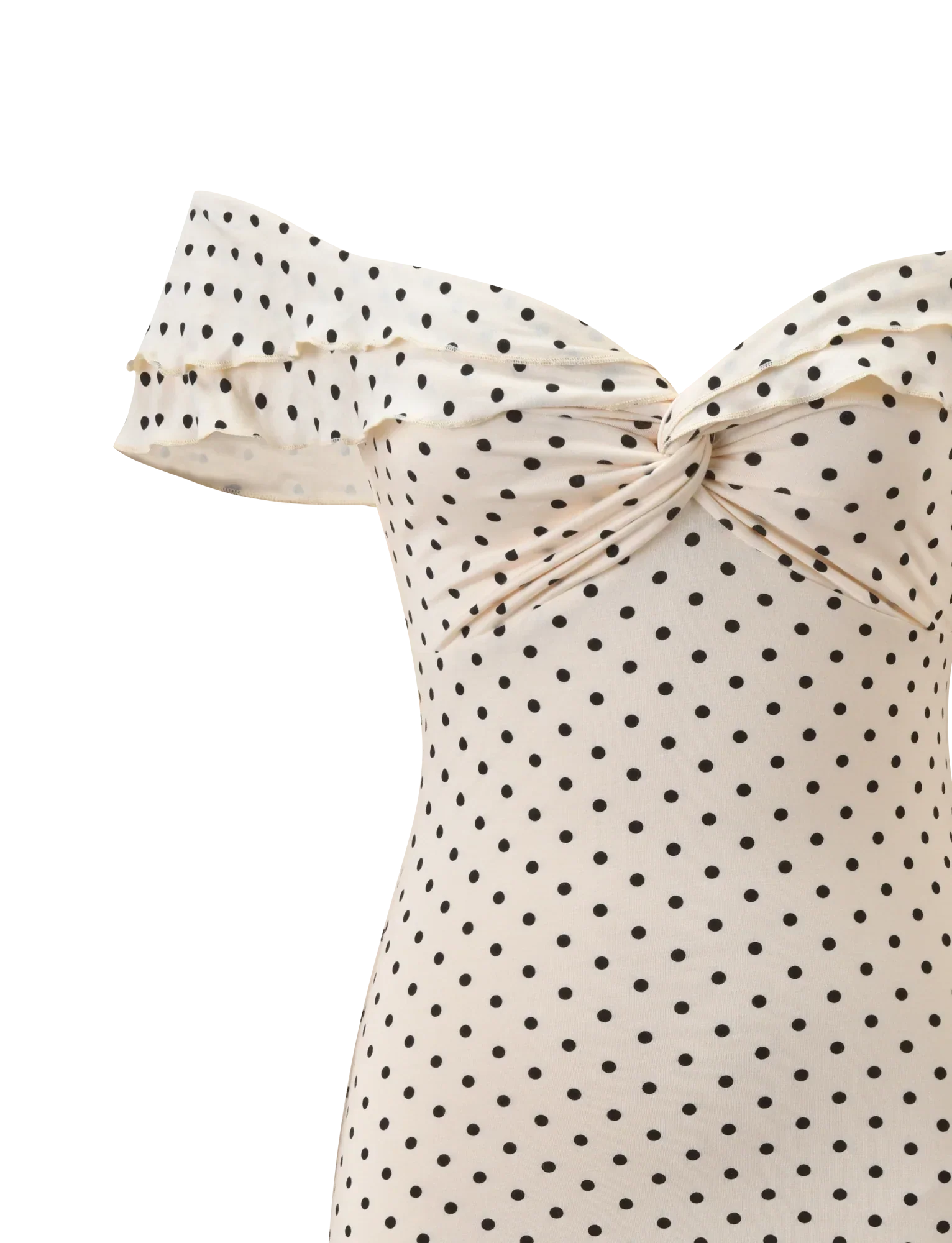 DENALI MINI DRESS CREAM DOT