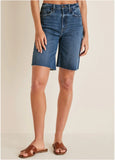 Brooke Denim Bermuda Shorts Medium Wash
