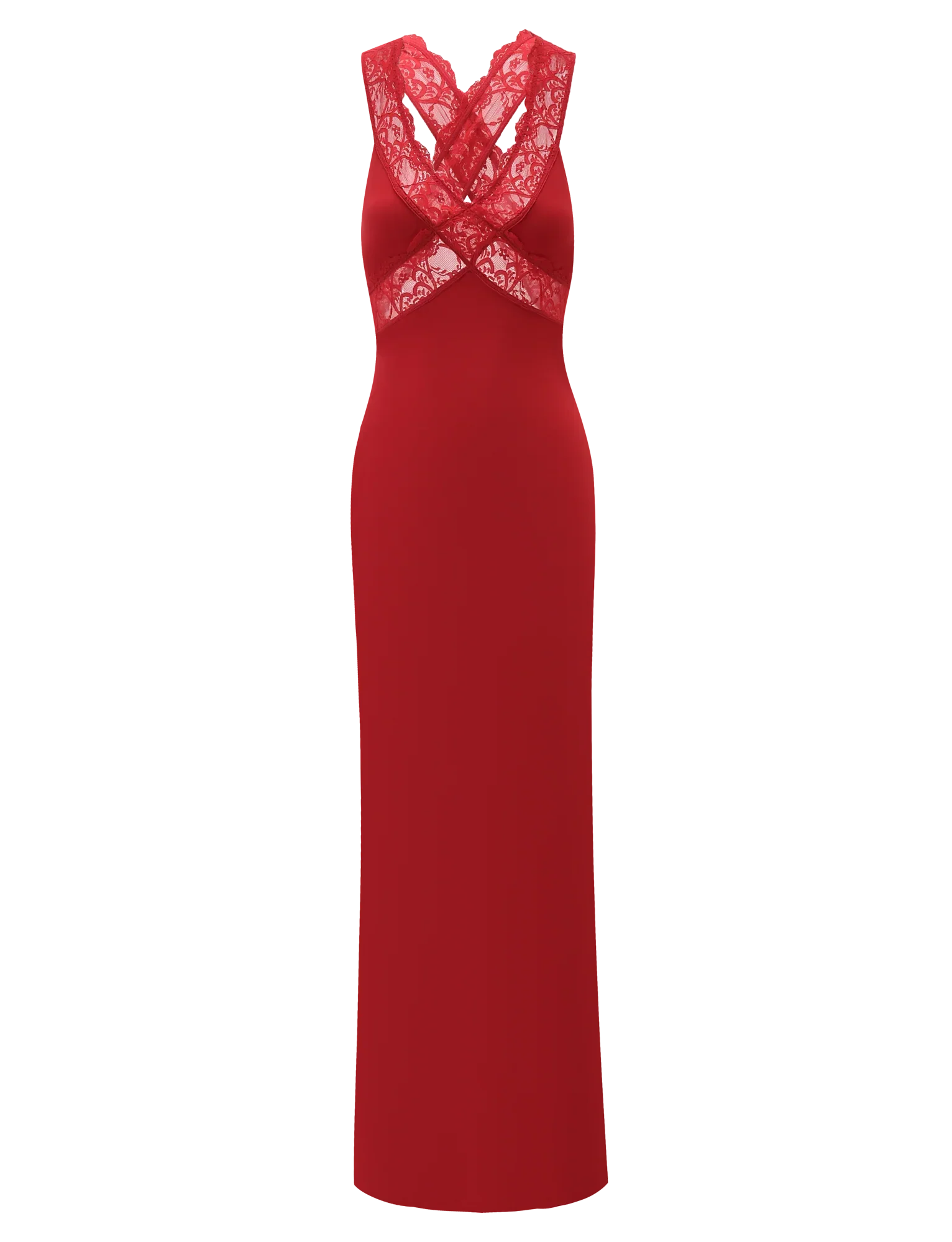 SERAPHINE MAXI DRESS RED