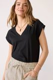 Nora V Neck Muscle Tee