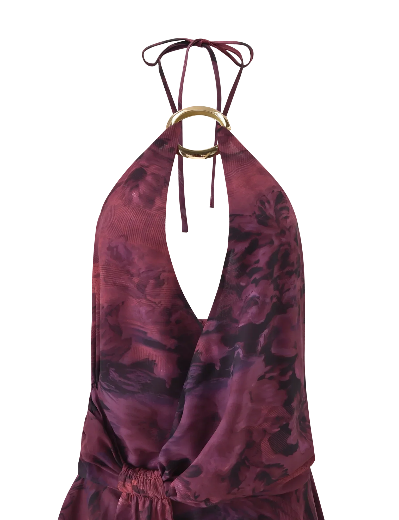 INDIGO MINI DRESS 20 BURGUNDY ROMANTICA