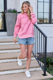 Emerson Mauve Lace Patchwork Hoodie SALE