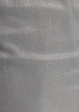 Get My Glitter On Metallic Mini Dress Silver