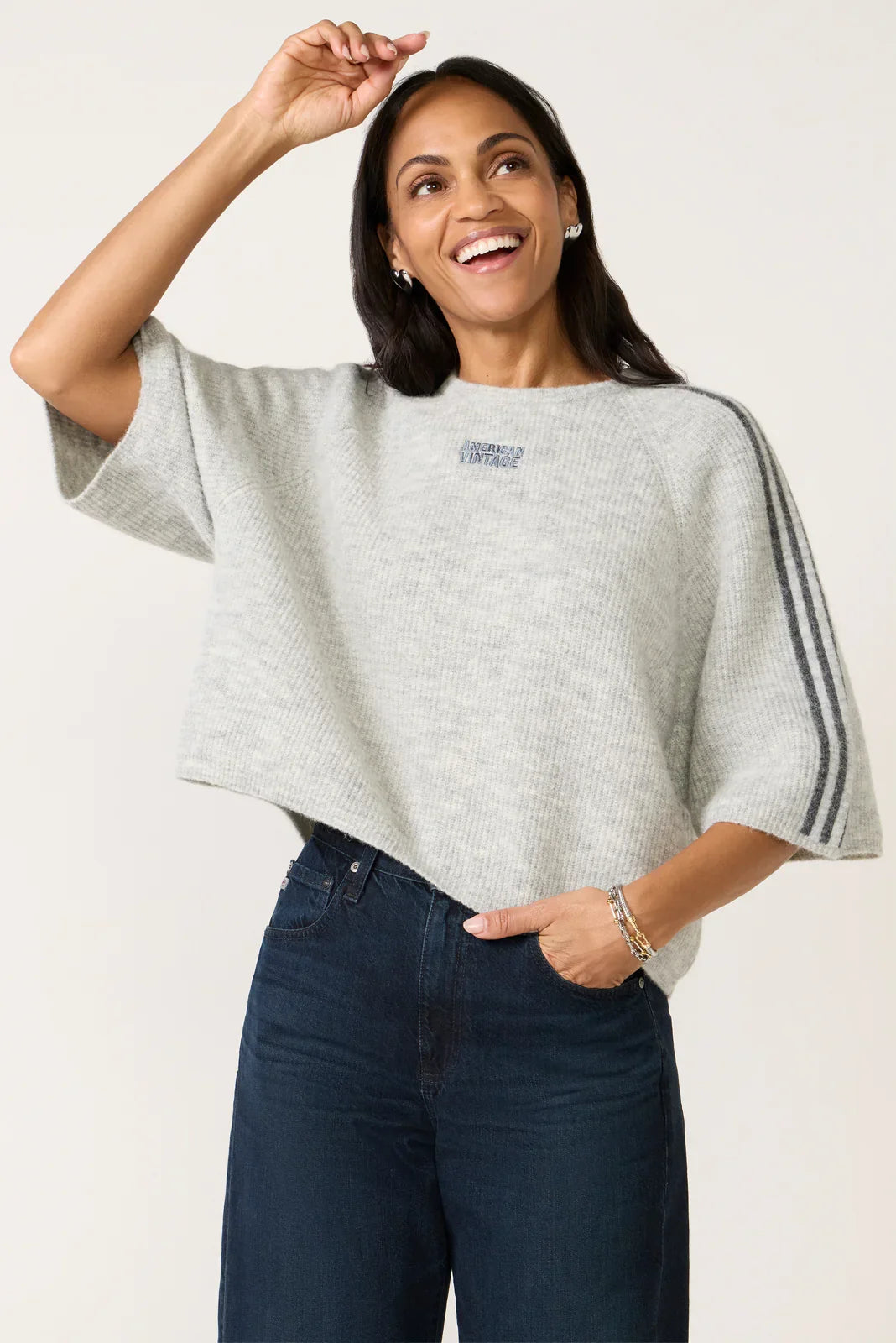 Vitow Elbow Sleeve Sweater