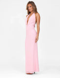 CRESSIDA MAXI DRESS PINK BABY PINK