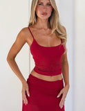 OCTAVIA TOP RED