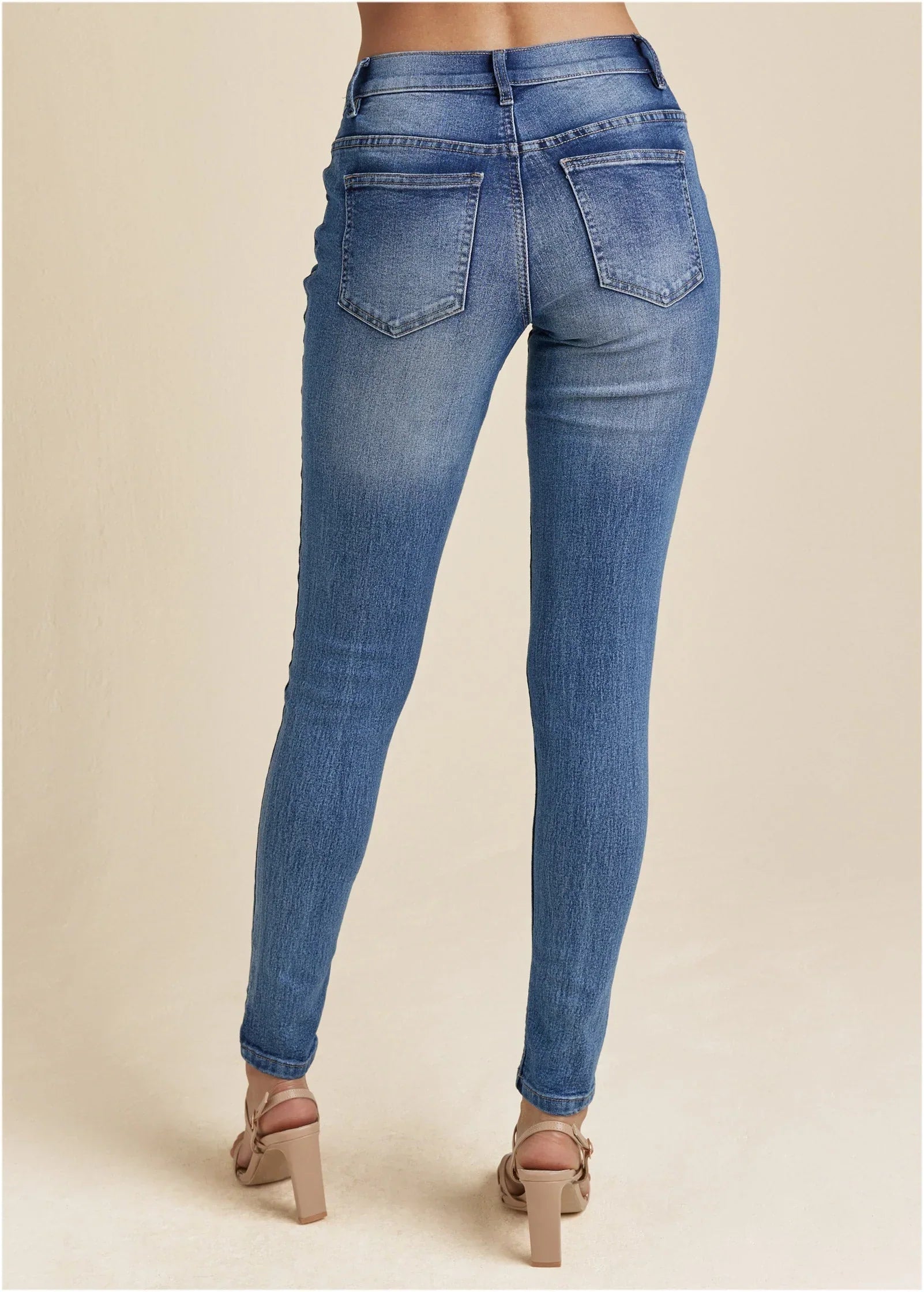 Heidi Skinny Jeans Medium Wash