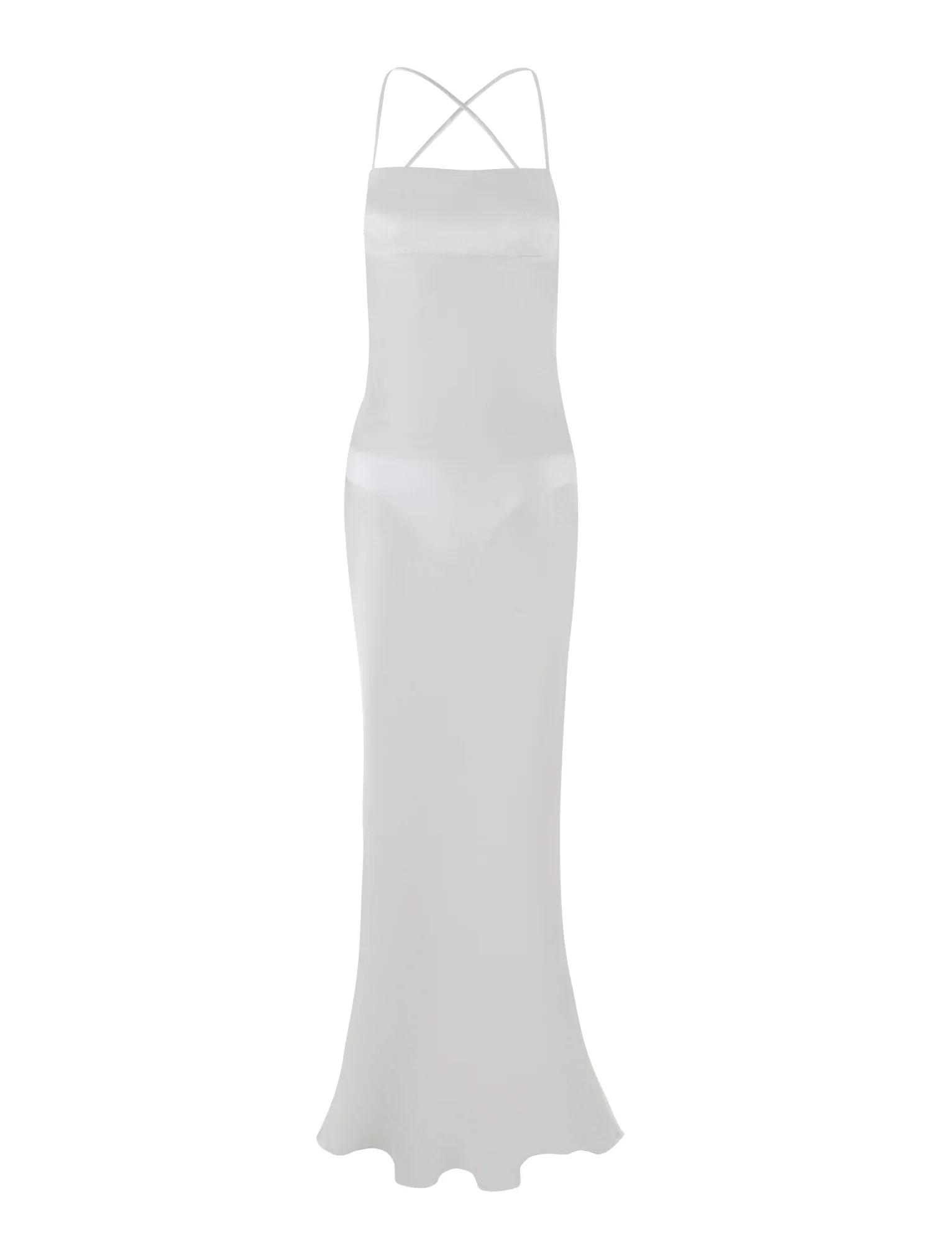 KIAH MAXI DRESS WHITE ICE
