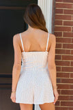 Darling Days White Floral Romper SALE