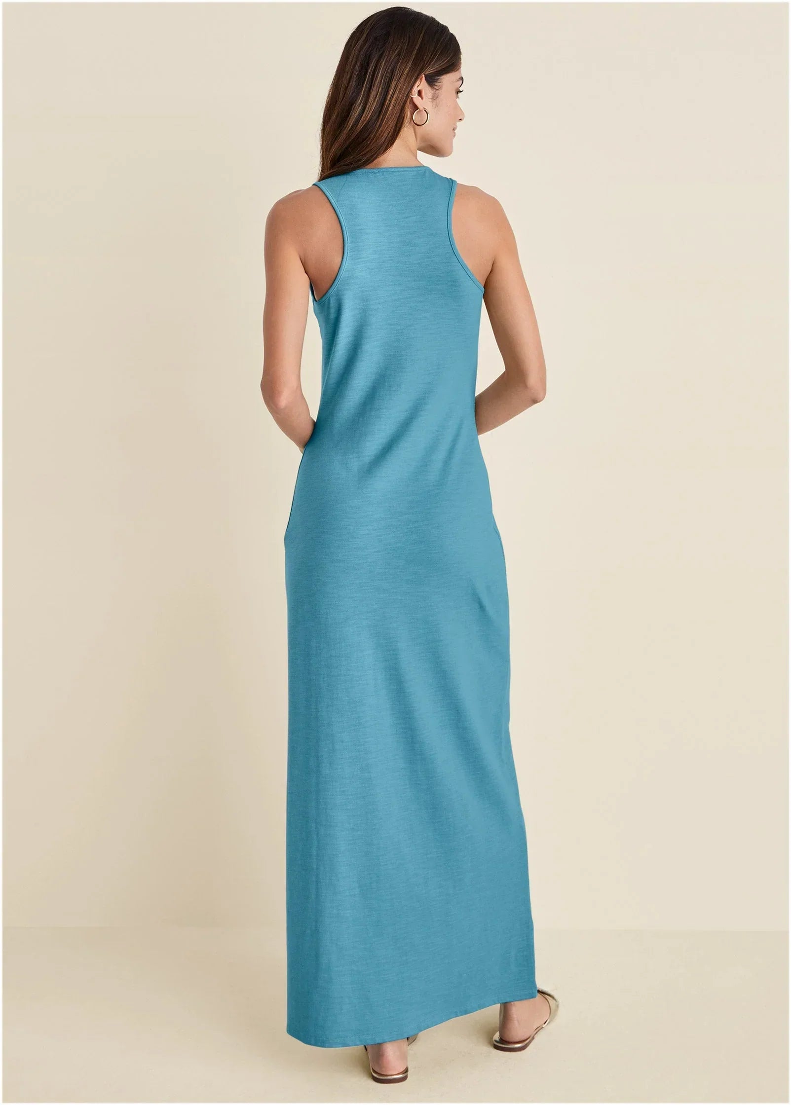 Tank Maxi Dress Blue