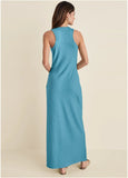 Tank Maxi Dress Blue