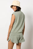 Loretta Half Zip Sweat
