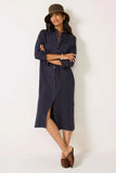 Kerry Linen Shirt Dress