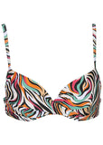 South Beach Push Up Top Earth Swirls