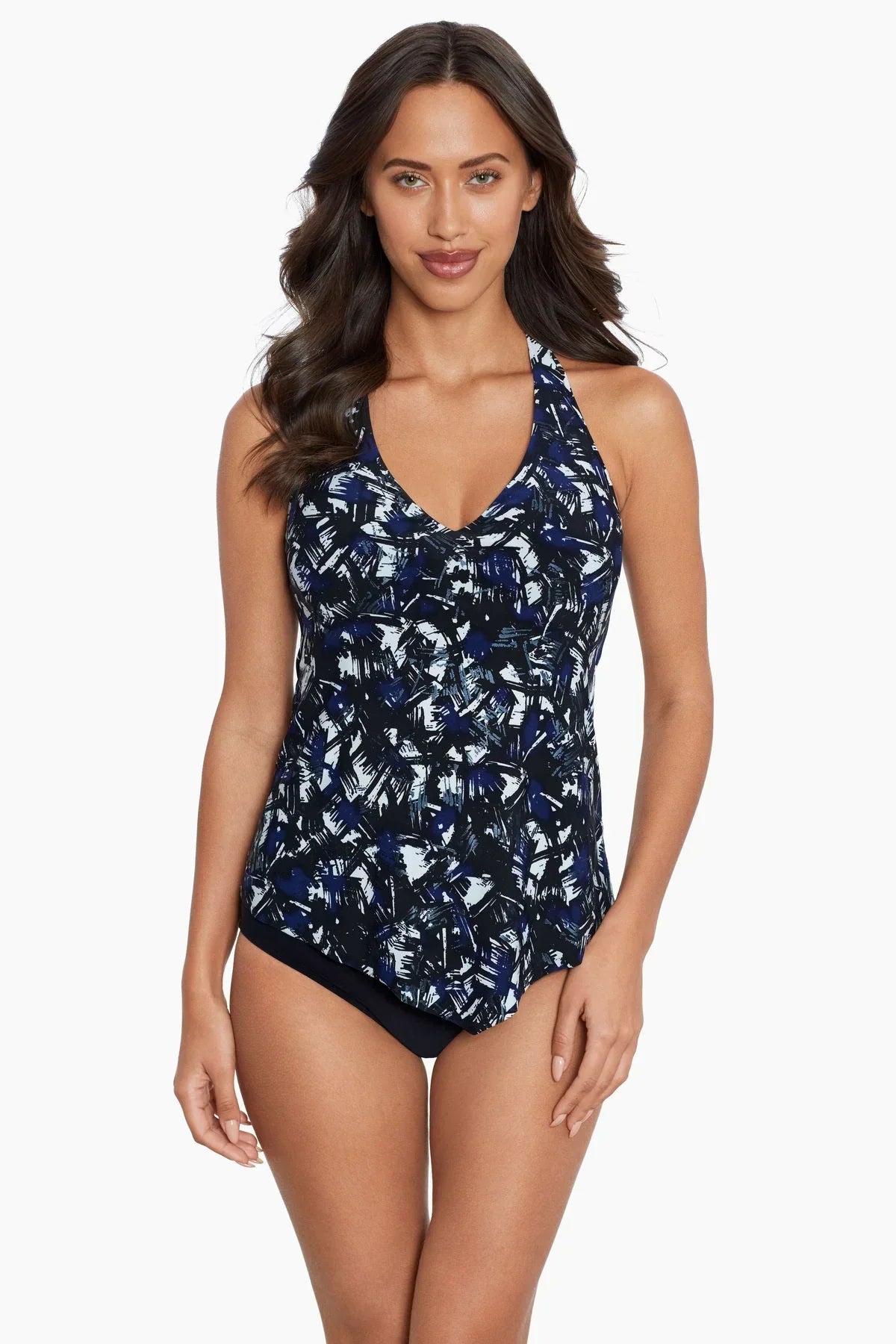 Taylor Tankini Top in Blueprint